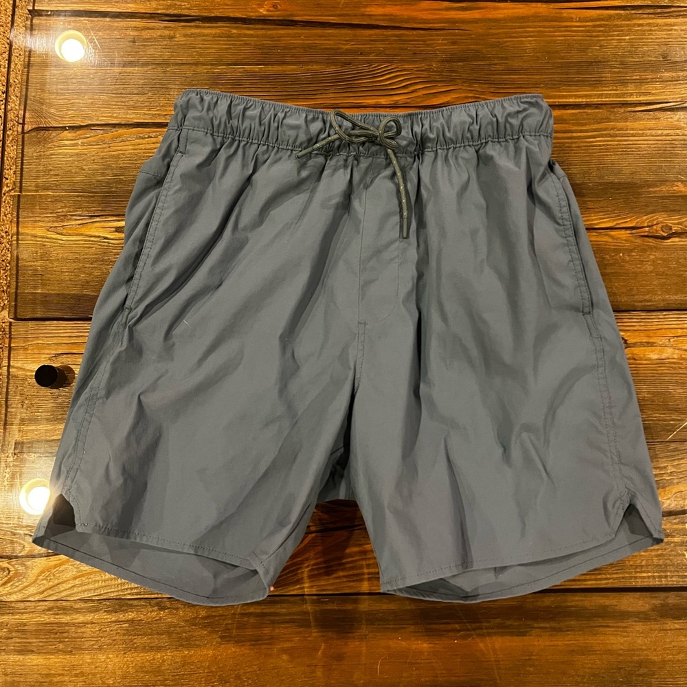 Blue Green J. Crew 6” Lined Tech Shorts